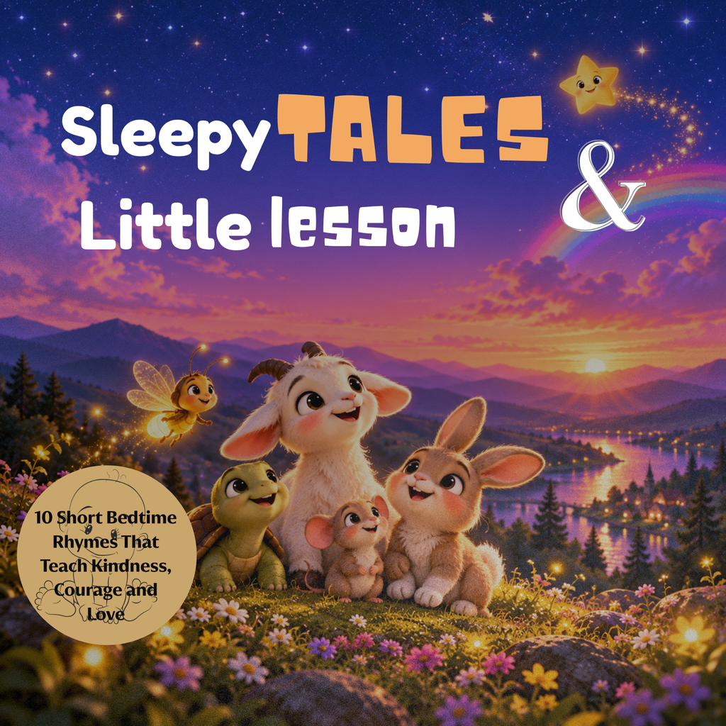 Sleepy Tales & Little Lessons digital bedtime storybook for children ages 3 to 8