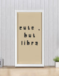 Minimalist Libra zodiac wall art poster for modern room decor