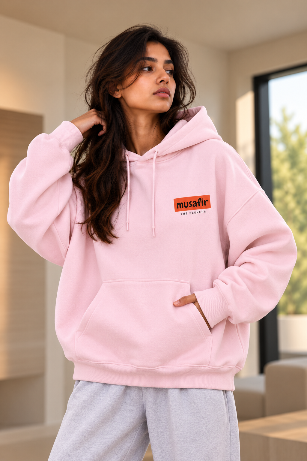 SEEKERS Wordmark Embroidered Hoodie | Premium Unisex Streetwear