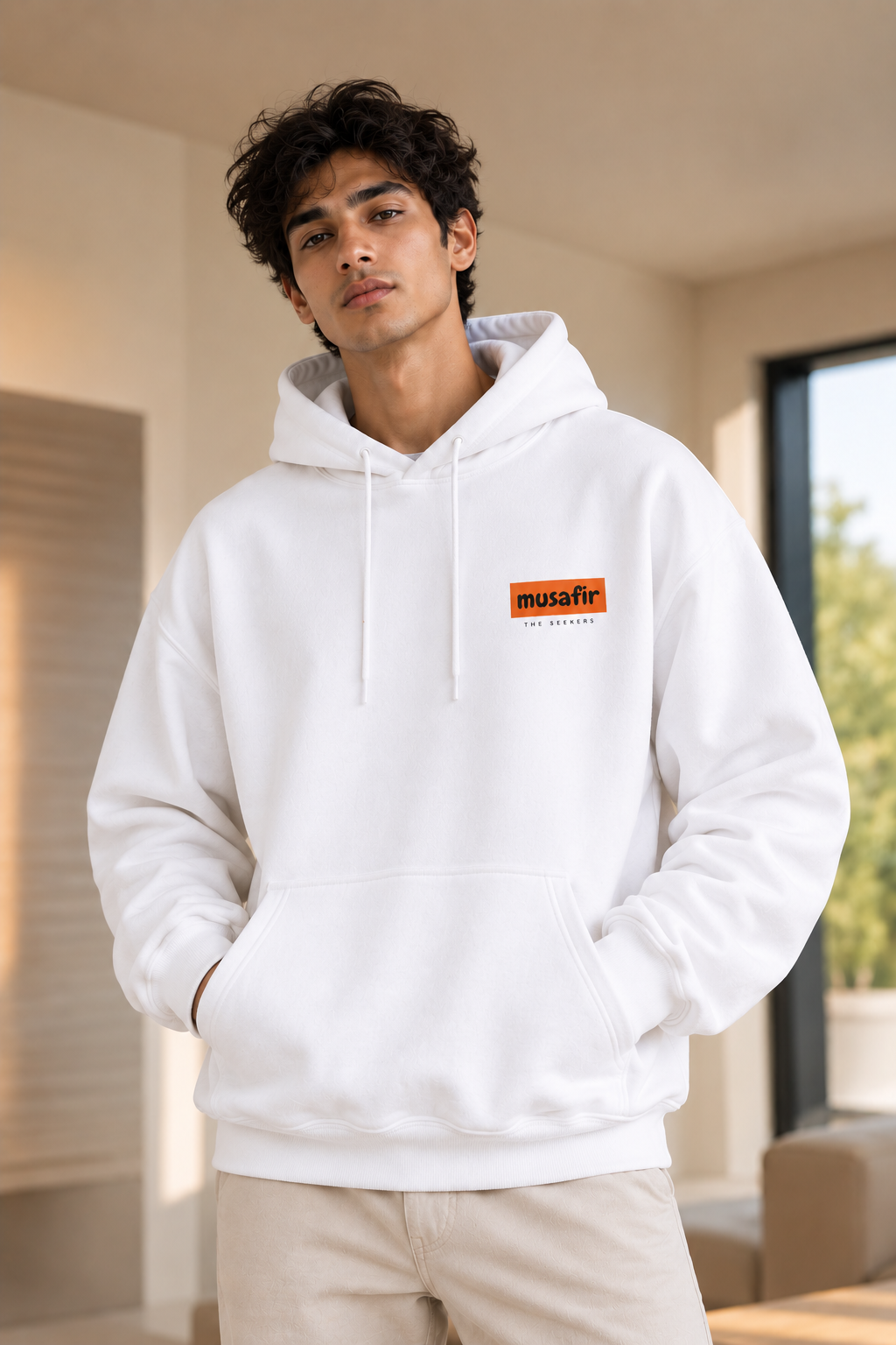 SEEKERS Wordmark Embroidered Hoodie | Premium Unisex Streetwear